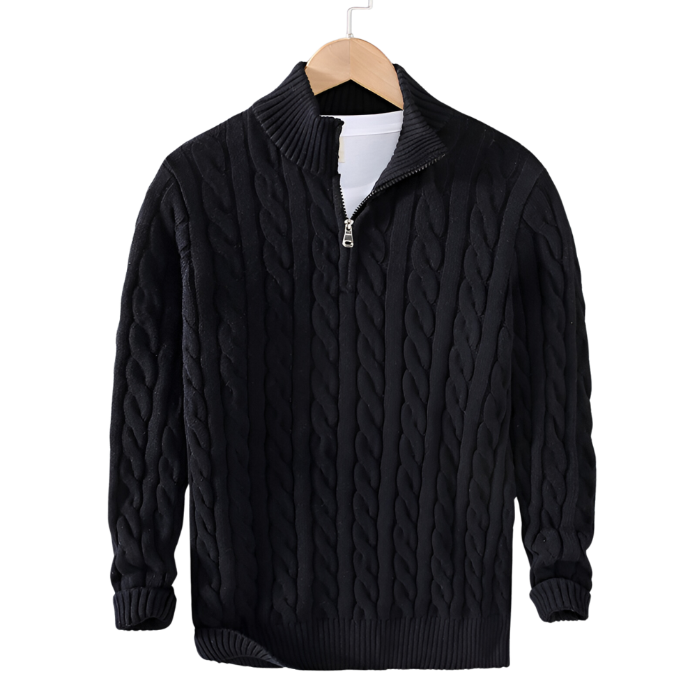 Anthony - Maglione in maglia torsadée