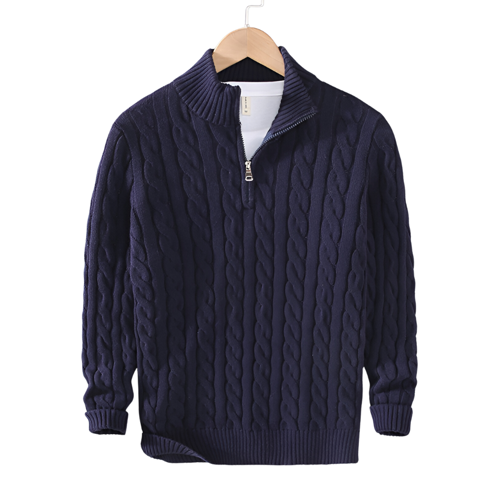 Anthony - Maglione in maglia torsadée