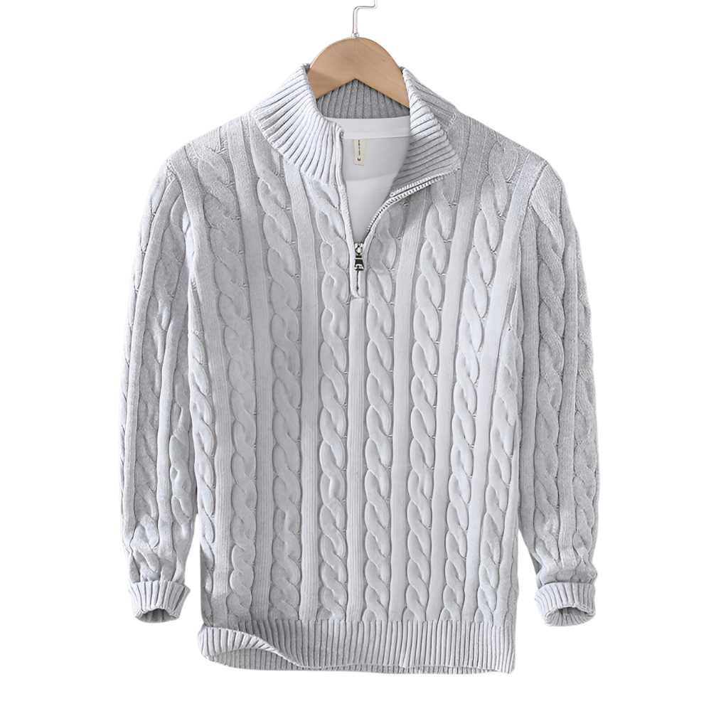 Anthony - Maglione in maglia torsadée