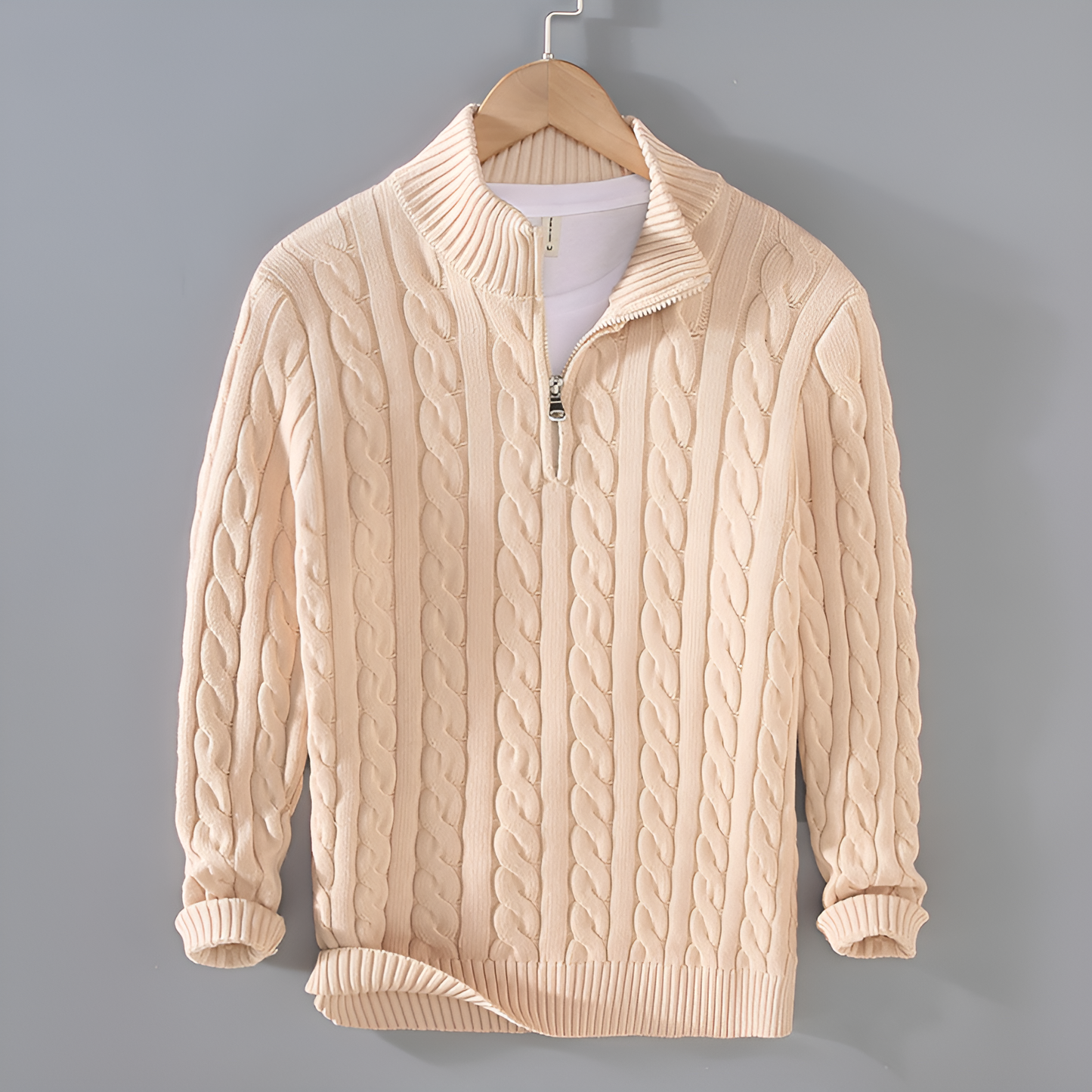 Anthony - Maglione in maglia torsadée