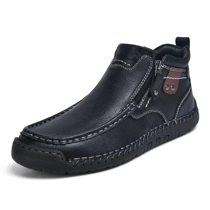 SAVONTI™ | BERGEN LEDER CHELSEA BOOTS