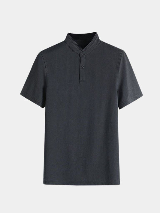 Enzo™ | Das Polo mit modernem Stehkragen