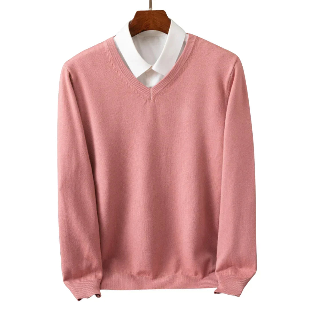 BEXFORD™ | KASCHMIR V AUSSCHNITT PULLOVER