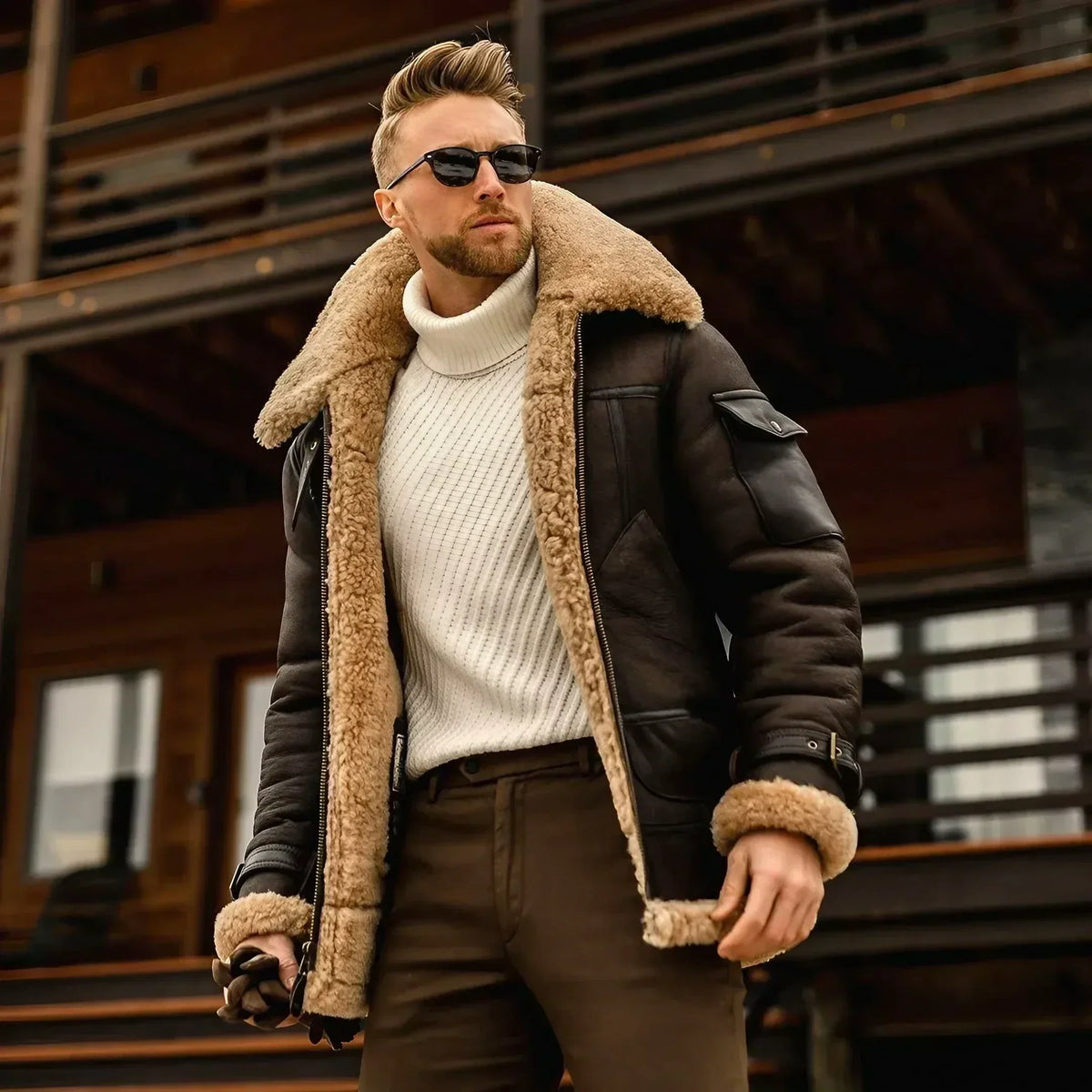 Vico™ - Winterjacke aus Lammwolle