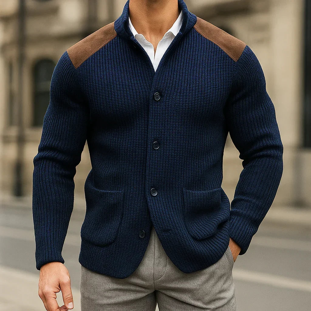 HUBERD™ | STRUKTURIERTER STRICKBLAZER