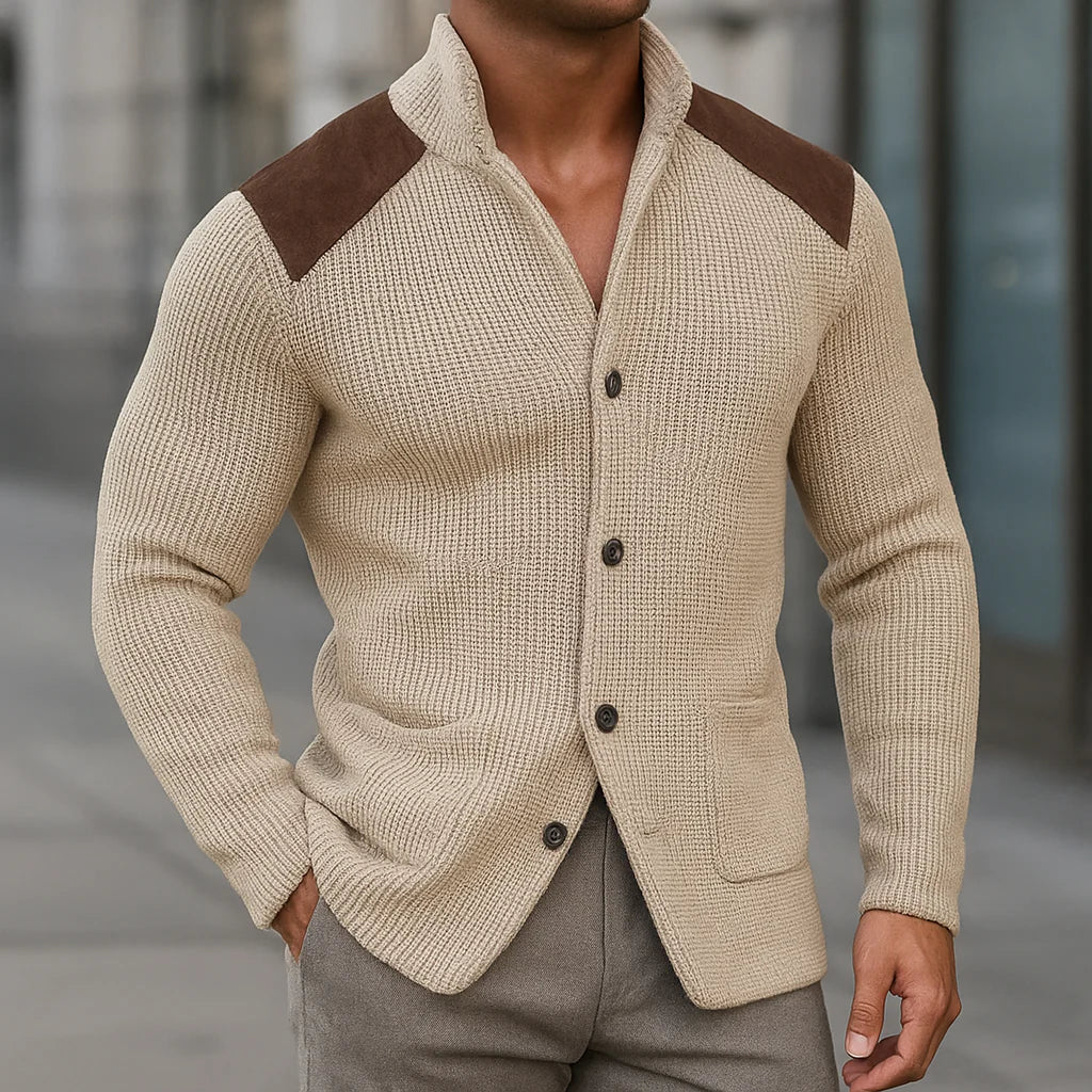 HUBERD™ | STRUKTURIERTER STRICKBLAZER