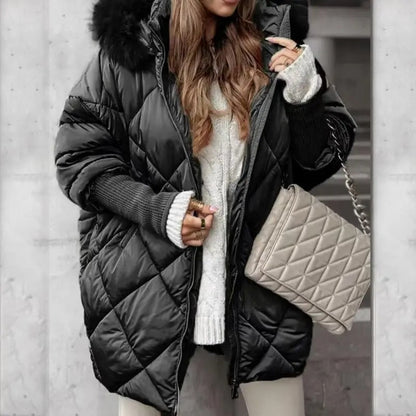 Henna™ | Premium Parka mit Strickärmeln