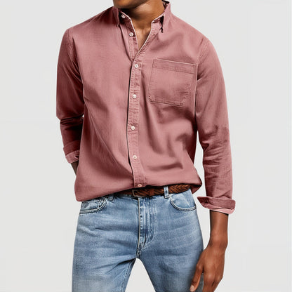 Carlo | Camicia Elegante in Cotone Traspirante