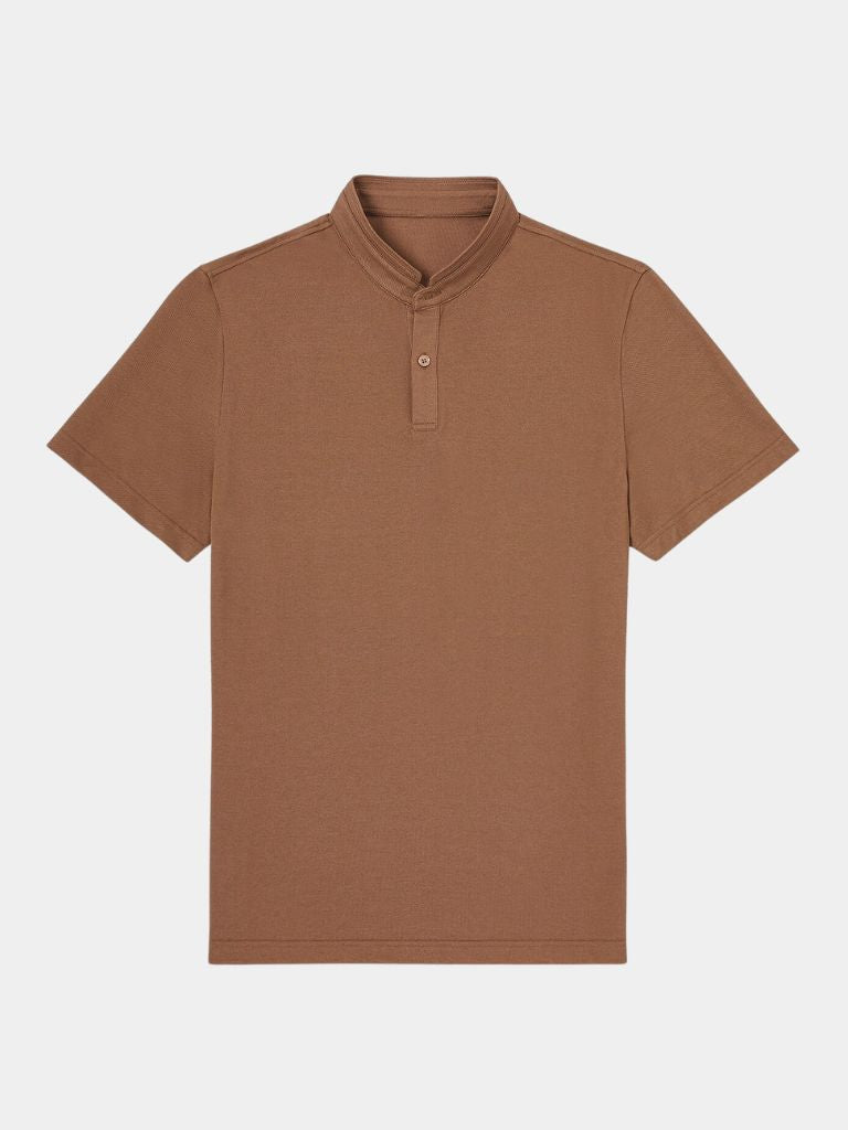 Enzo™ | Das Polo mit modernem Stehkragen