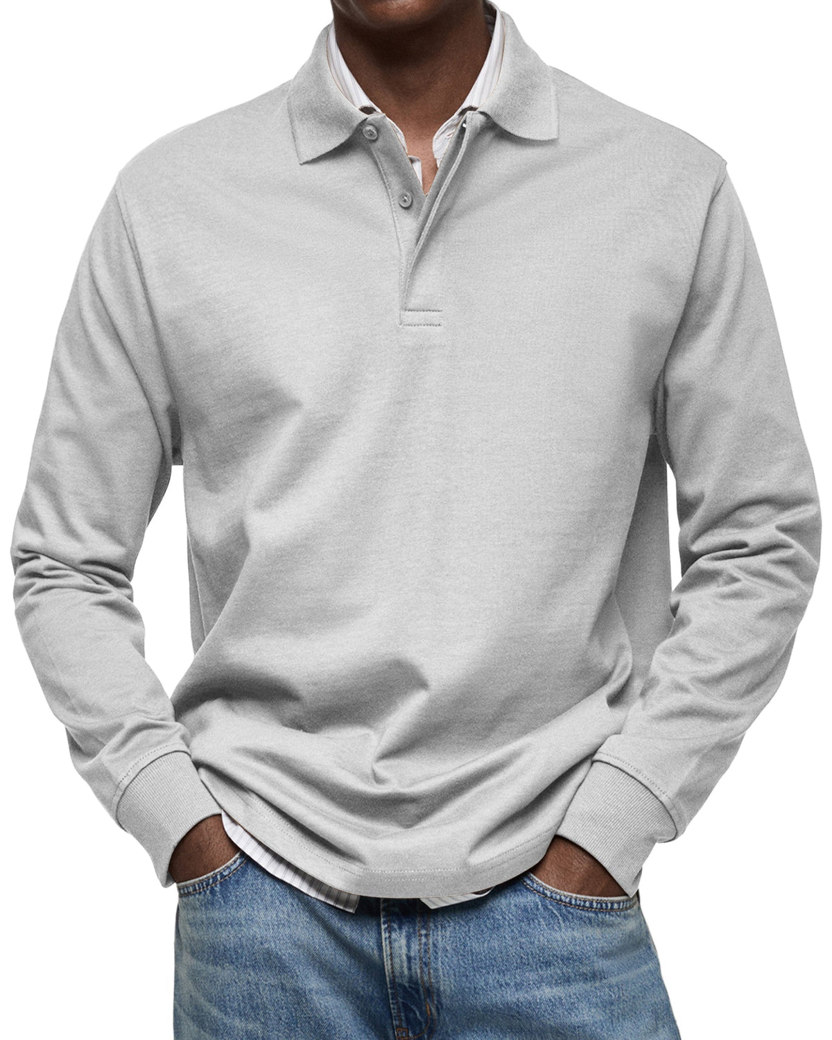 Luca | Polo Langarm Casual