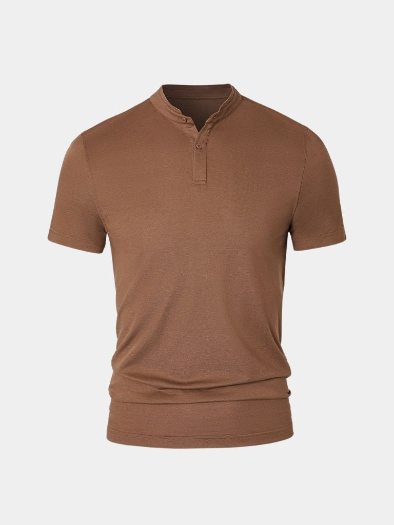 Enzo™ | Das Polo mit modernem Stehkragen