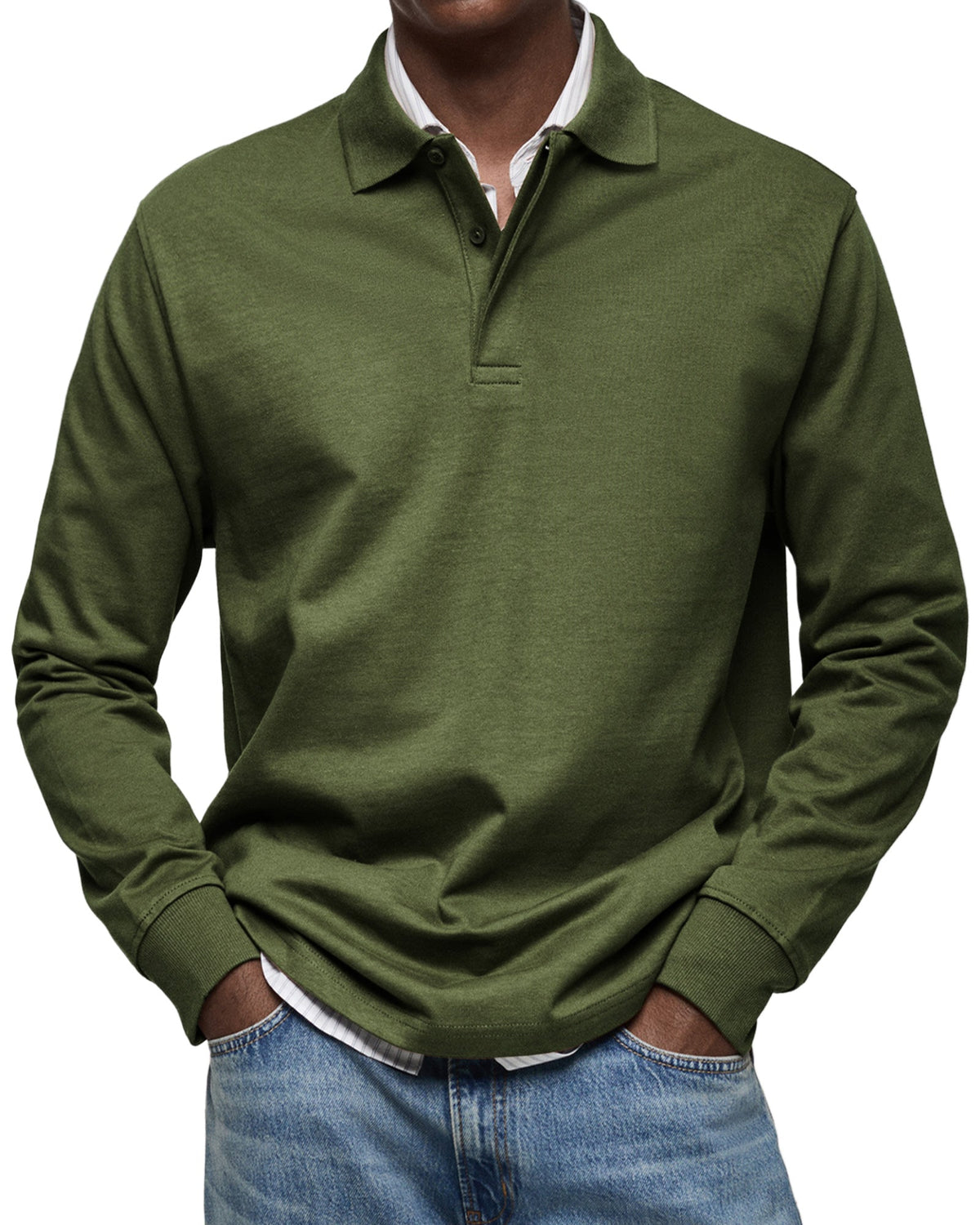 Luca | Polo Langarm Casual