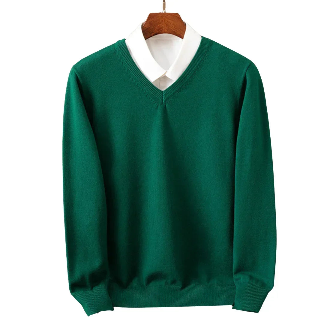 BEXFORD™ | KASCHMIR V AUSSCHNITT PULLOVER