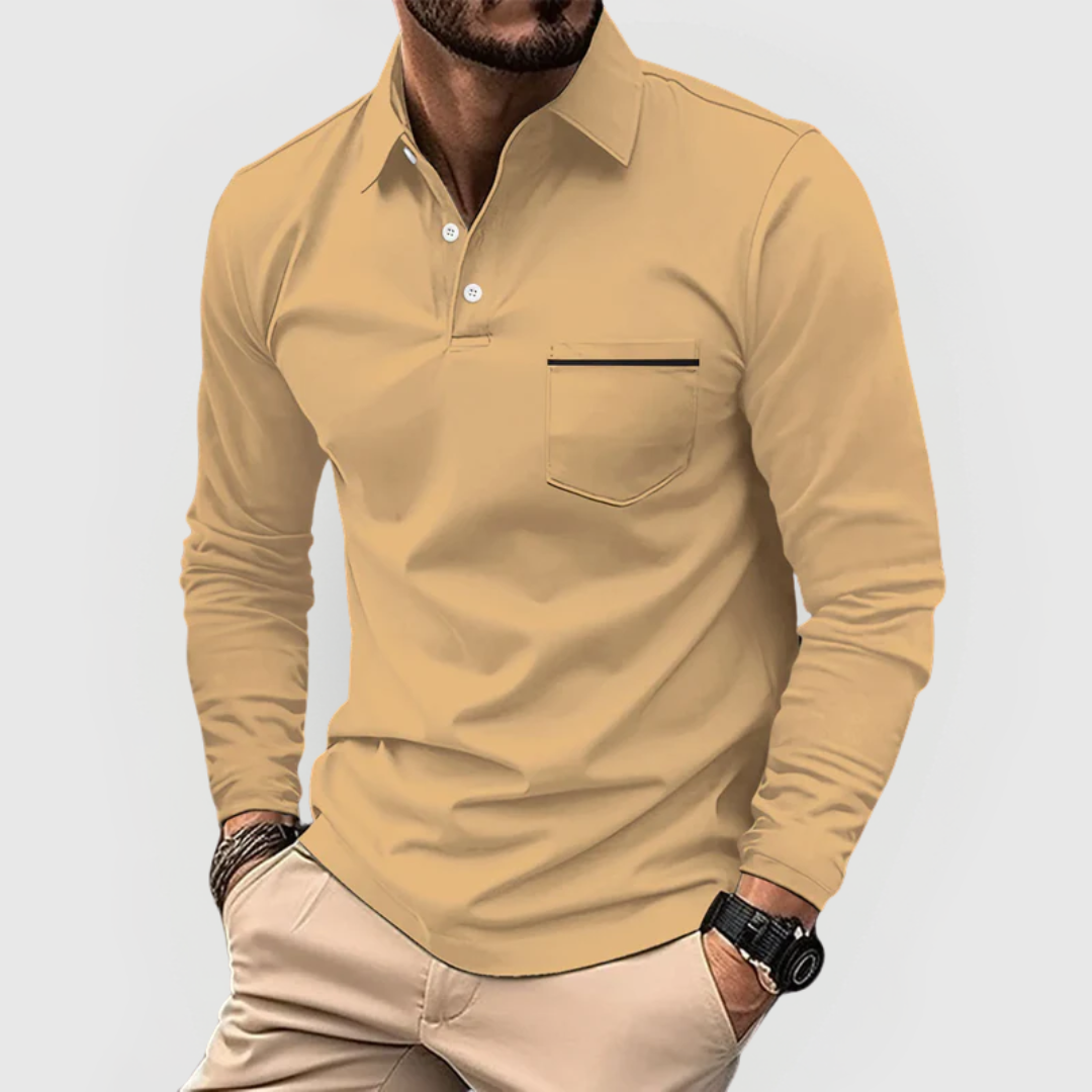 Raffaele™ | Elegantes und bequemes Polo mit praktischem Taschen