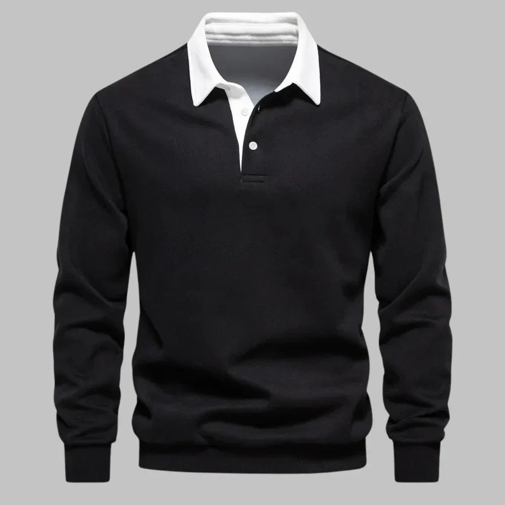 FALKENBERG™ | POLOKRAGEN BAUMWOLLPULLOVER