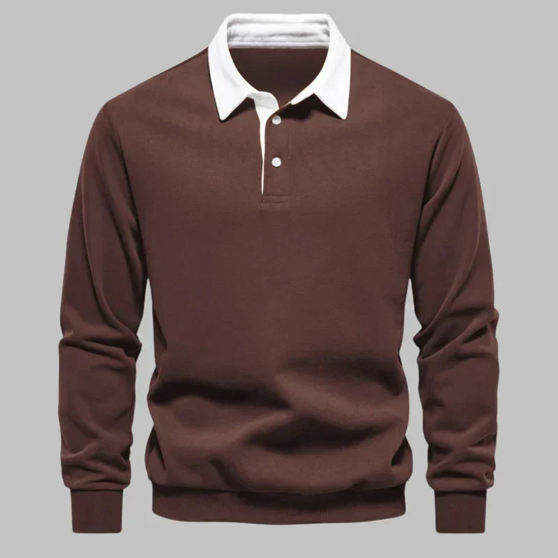 FALKENBERG™ | POLOKRAGEN BAUMWOLLPULLOVER