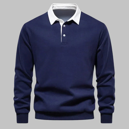 FALKENBERG™ | POLOKRAGEN BAUMWOLLPULLOVER