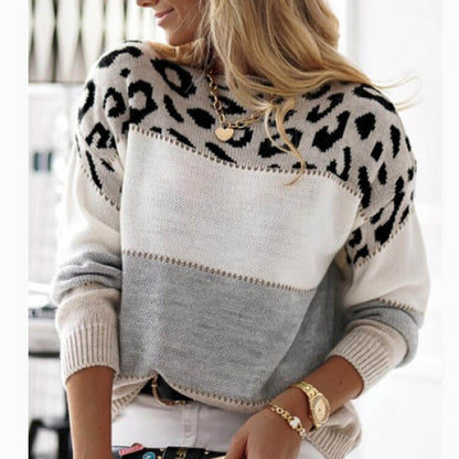 Valentina™ | Schafsleder Animalier Pullover