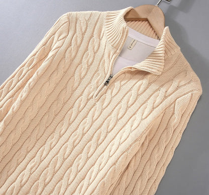 Anthony - Maglione in maglia torsadée