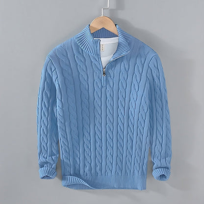 Anthony - Maglione in maglia torsadée