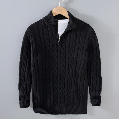 Anthony - Maglione in maglia torsadée