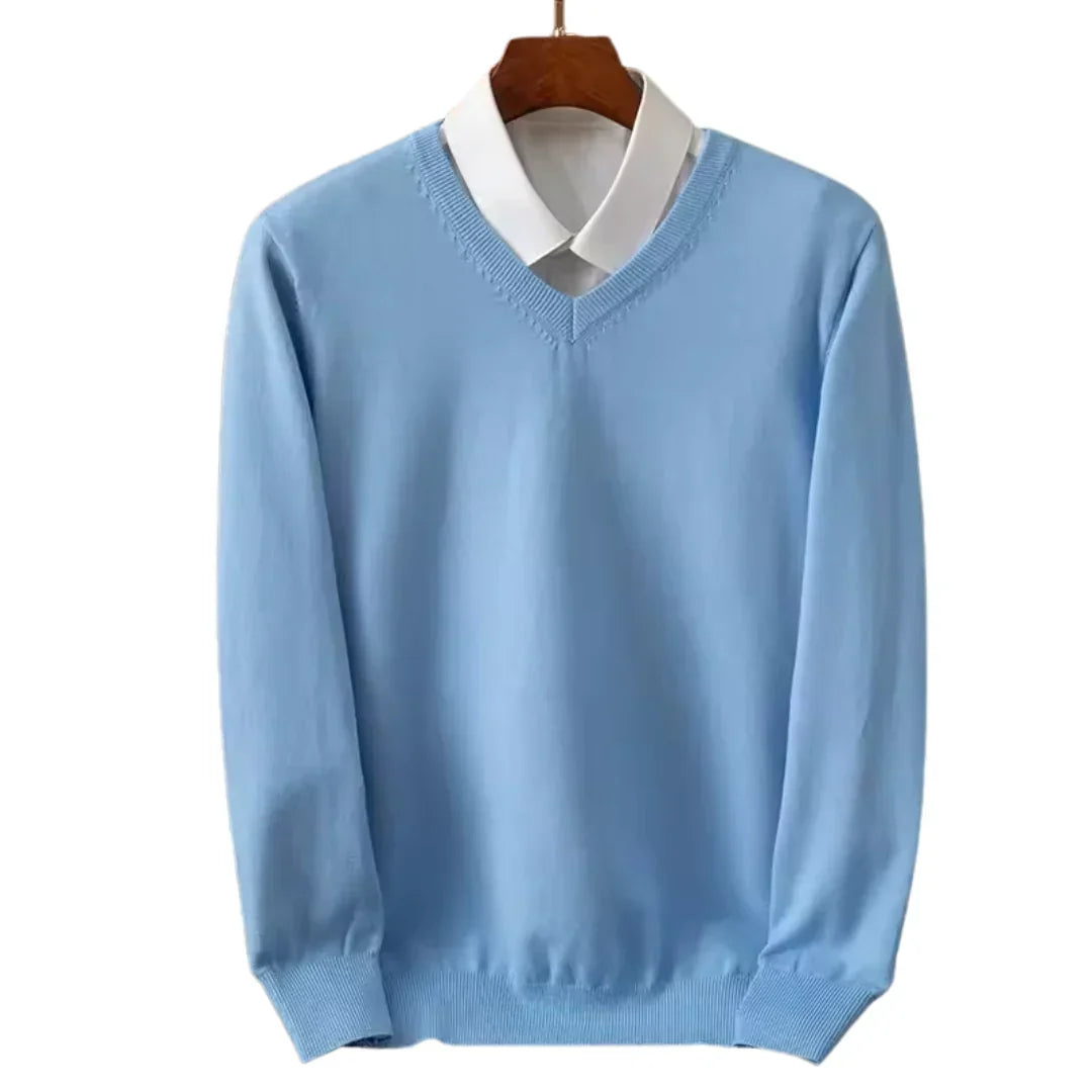 BEXFORD™ | KASCHMIR V AUSSCHNITT PULLOVER