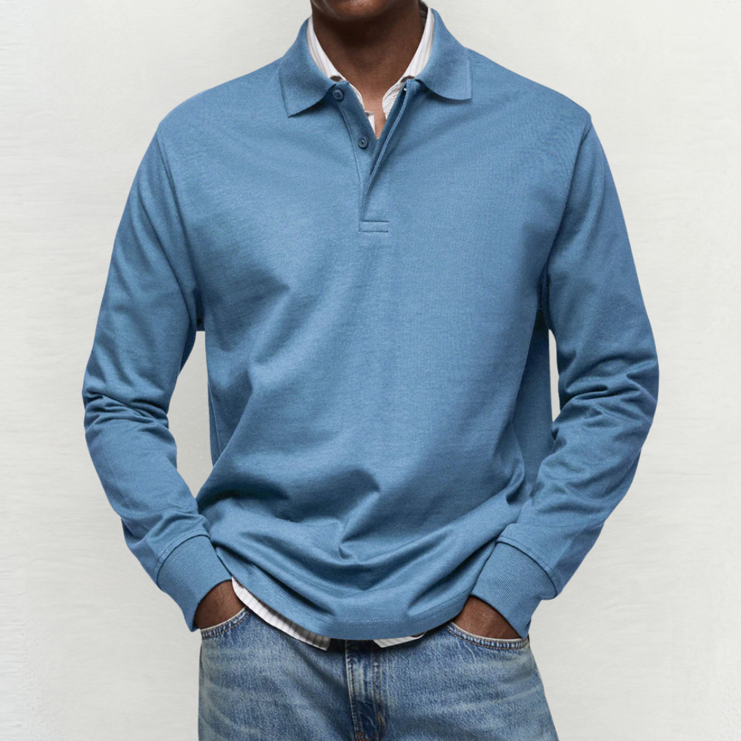 Luca | Polo Langarm Casual