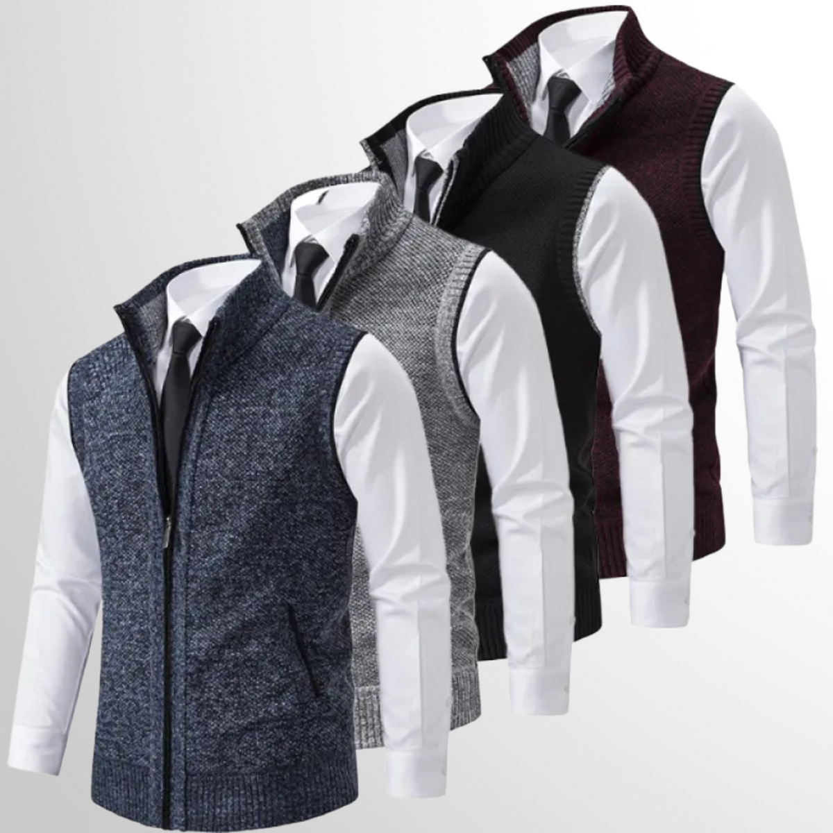 Harrison™ - Full-Zip Strickweste