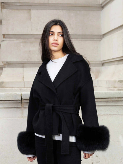 Julia™ | Fox-Fell Wollmantel