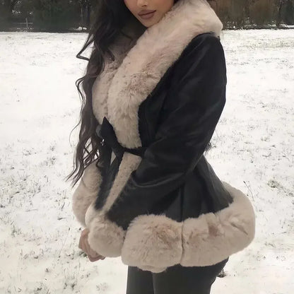 Clara™ | LuxFell Gürteljacke