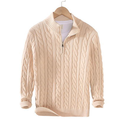 Anthony - Maglione in maglia torsadée