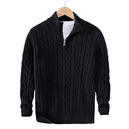Anthony - Maglione in maglia torsadée