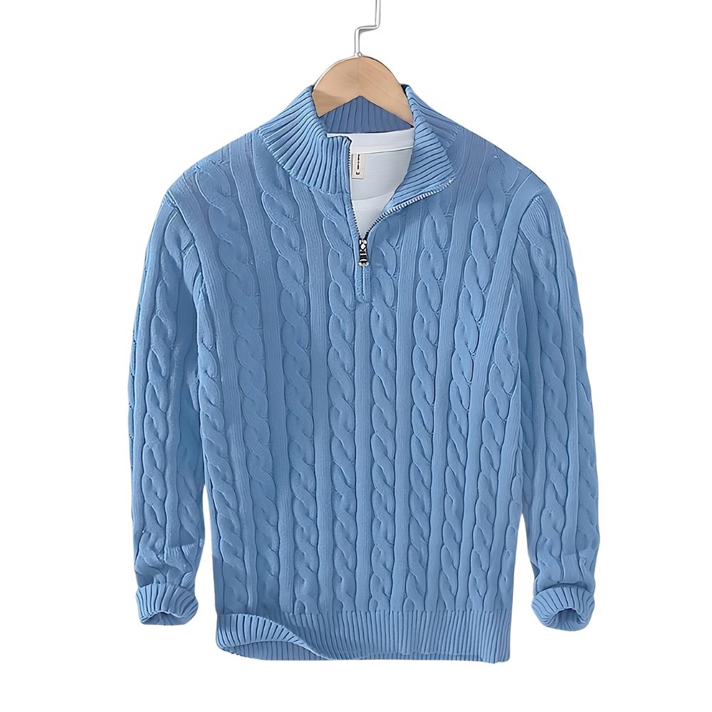 Anthony - Maglione in maglia torsadée