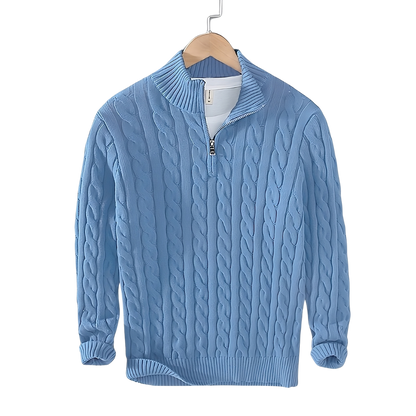 Anthony - Maglione in maglia torsadée