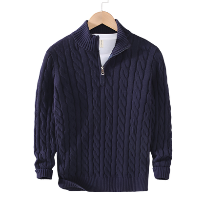 Anthony - Maglione in maglia torsadée