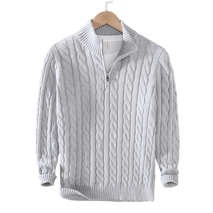 Anthony - Maglione in maglia torsadée