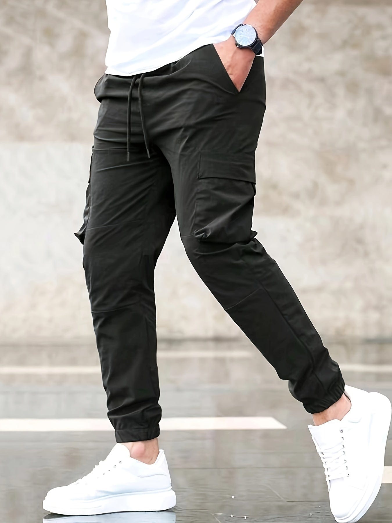 Nicolas｜Pantaloni cargo per uomini.