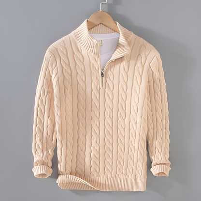 Anthony - Maglione in maglia torsadée