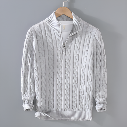 Anthony - Maglione in maglia torsadée