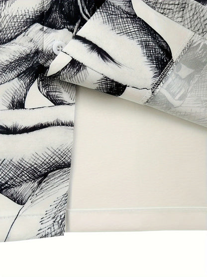 Ares™ – Camicia Estiva con Stampa Medusa