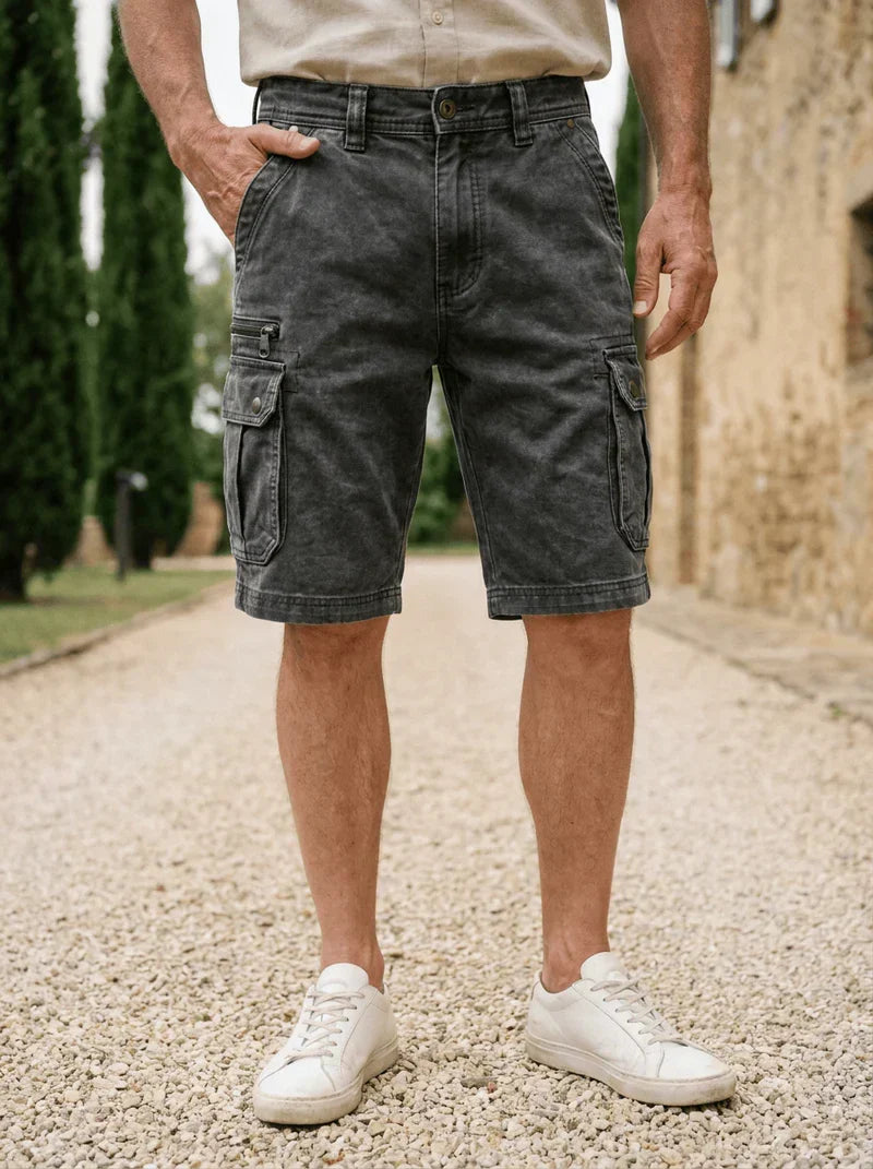 DENVER™ | DENIM CARGO SHORTS