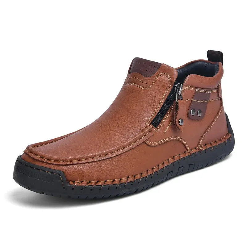 SAVONTI™ | BERGEN LEDER CHELSEA BOOTS